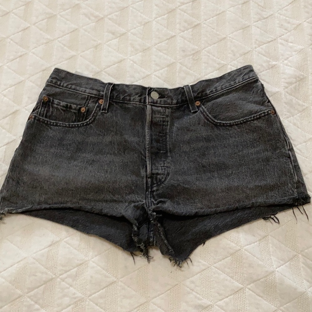 levi 501 jean shorts